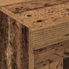 vidaXL Armadietto a muro Legno vecchio 69,5 x 34 x 90 cm