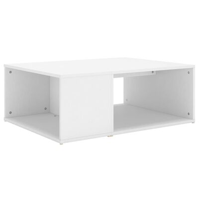 vidaXL Tavolino da Salotto Bianco 90x67x33 cm in Legno Multistrato