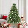 vidaXL Albero di Natale con 300 LED con supporto Verde 180 cm PE