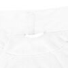 vidaXL Accappatoio senza Cappuccio Bianco xl Flanella