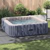 vidaXL Telo per Fondo Piscina Grigio chiaro 396 x 396 x 0,1 cm