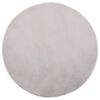 vidaXL Tappeto 160 cm Similpelle di Coniglio Grigio