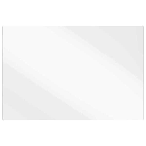 vidaXL Specchio da parete Rettangolare 80 x 60 cm vetro temperato