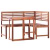 vidaXL Set da Bistr&ograve; 2 pz in Legno Massello di Acacia