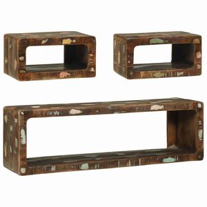 vidaXL Set mobile TV 3 pz Multicolore 100 x 30 x 32 cm