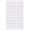 vidaXL Asciugamani per sauna FROGN 10 pezzi Bianco 80x200 cm 360 g/m&sup2;