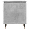 vidaXL Comodini 2 pz Grigio Cemento 40x30x50 cm in Legno Multistrato