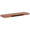 vidaXL Scaffale da parete Rosso 90 x 23,5 x 4 cm Legno multistrato