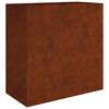 vidaXL Fioriera 40x80x80 cm in Acciaio Corten