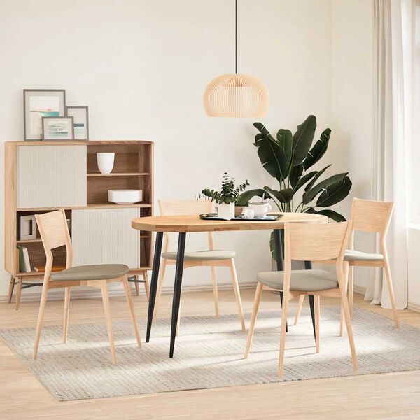 vidaXL Gambe per Tavolo Consolle Forma Conica 4 pz Nere 72-73 cm Acciaio