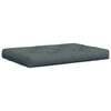 vidaXL Cuscino per Pallet VIANEN 100% Poliestere Blu 120 x 80 x 12 cm