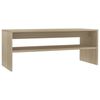 vidaXL Tavolino da Salotto Rovere Sonoma 100x40x40cm Legno Multistrato