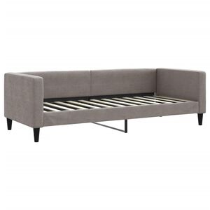 vidaXL Letto da Giorno Tortora 80x200 cm in Tessuto