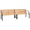 vidaXL Panca da Giardino Doppia 225 cm in Legno Massello di Abete