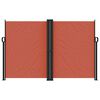 vidaXL Tenda da Sole Laterale Retrattile Terracotta 160x600 cm