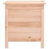 vidaXL Contenitore da Giardino 50x49x56,5 cm Legno Massello di Abete