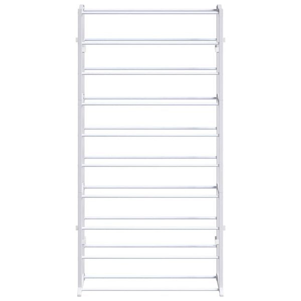vidaXL Scarpiera Portascarpe con 10 Scaffali