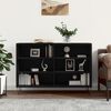 vidaXL Credenza Nera 103,5x35x70 cm in Legno Multistrato