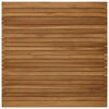 vidaXL Piano del tavolo 90 x 90 x 3,5 cm Quadrato Legno di teak solido