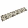 vidaXL Tappeto da Cucina Lavabile Grigio Caff&egrave; 60x300 cm in Velluto