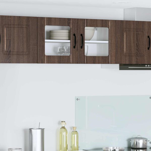 vidaXL Mobile da cucina Rovere Marrone 80 x 31 x 40 cm