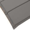 vidaXL Lettino prendisole con cuscino 2 pcs Grigio 184 x 55 x 64cm
