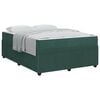 vidaXL Struttura del letto Verde Scuro 160 x 200 cm Tessuto