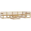 vidaXL Set di divani da esterno 6 pcs Bianco 79 x 79 x 37 cm