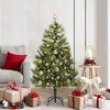 vidaXL Albero di Natale artificiale pieghevole con coni Verde 150 cm