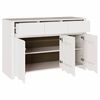 vidaXL Credenza Drammen Bianco 114 x 43 x 75.5 cm