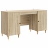 vidaXL Scrivania Sonoma 142,5 x 50 x 75 cm Legno ingegnerizzato