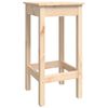 vidaXL Set da Bar 7 pz in Legno Massello di Pino