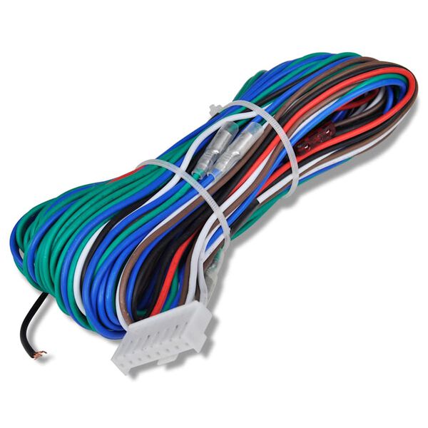 vidaXL Set Auto Chiusura Centralizzata con 2 Telecomandi 4 Motori 12 V