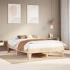 vidaXL Letto senza Materasso 140x190 cm in Legno Massello di Pino