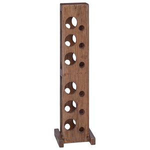 vidaXL Scaffale Legno di Mogano Massello Marrone