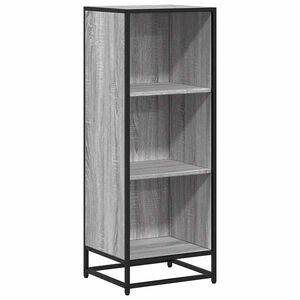 vidaXL Libreria Grigio Sonoma 40x35x107,5 cm in Legno Multistrato
