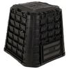 vidaXL Compostiera da giardino Nero 91 x 91 x 83 cm 100% PP
