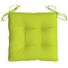 vidaXL Cuscini per Pallet 4 pz Verde Chiaro 50x50x7 cm Tessuto Oxford
