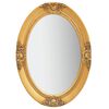 vidaXL Specchio da Parete Stile Barocco 50x70 cm Oro