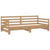 vidaXL Dormeuse Estraibile 2x(90x200) cm Ambra Legno Massello di Pino