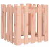 vidaXL Fioriera Giardino Design Recinzione 50x50x50cm Massello Douglas