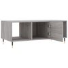 vidaXL Tavolino da Salotto Grigio Sonoma 102x50x40cm Legno Multistrato