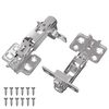 vidaXL Cerniera 2 pz Nichel 139 x 64,1 x 10 mm Ferro