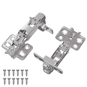 vidaXL Cerniera 2 pz Nichel 139 x 64,1 x 10 mm Ferro