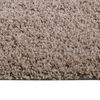 vidaXL Tappeto Shaggy a Pelo Alto Beige 80x150 cm