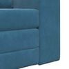 vidaXL Divano letto Blu 98 x 71 x 83 cm Velluto