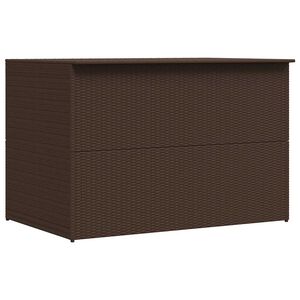 vidaXL Baule da Giardino Marrone 150x100x100 cm in Polyrattan