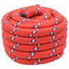 vidaXL Corda da Barca 25 m 4 Rosso PP