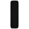 vidaXL Tappetini per Scale Antiscivolo 15 pz 75x20cm Neri Rettangolari