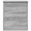 vidaXL Contenitore Grigio Sonoma 40x42x46 cm Legno Multistrato
